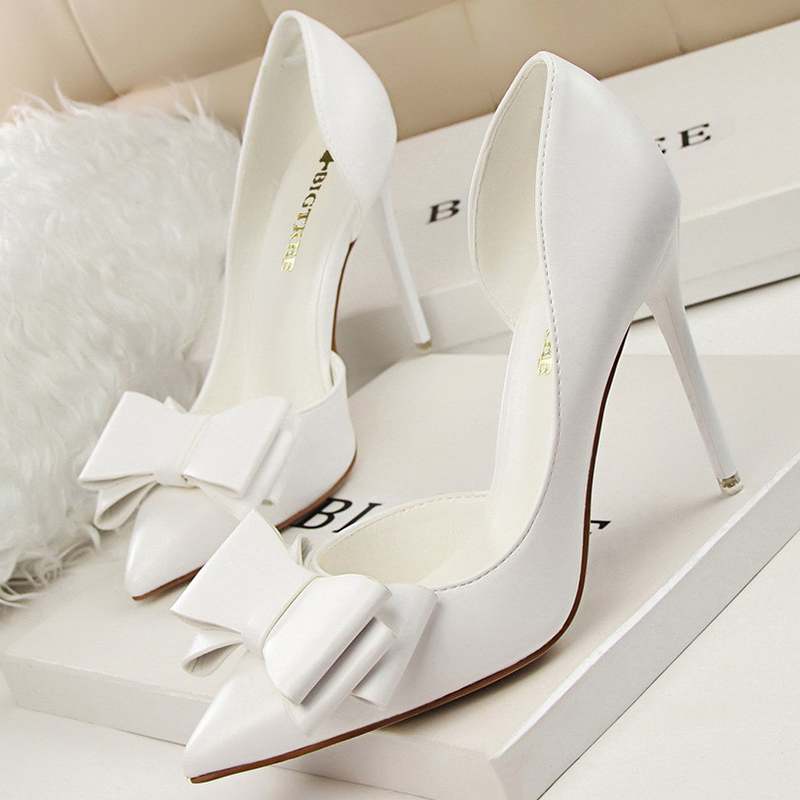 Shoe Tree - BIGTREE Shoes Женские туфли-лодочки с бантом