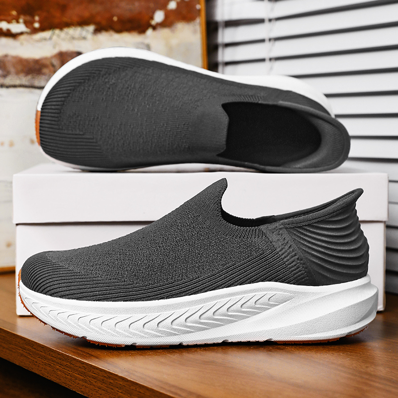 Sneaker Box - Мужские слипоны-кроссовки для ходьбы без каблука,