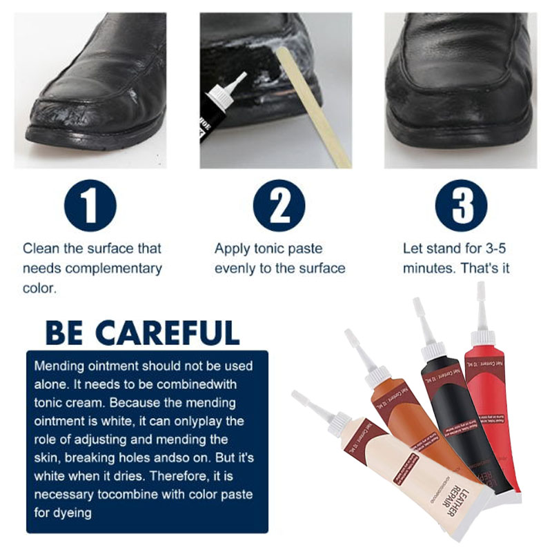 Крем-паста для ремонта кожи: в – обзор и цена Leather Shoe Polish