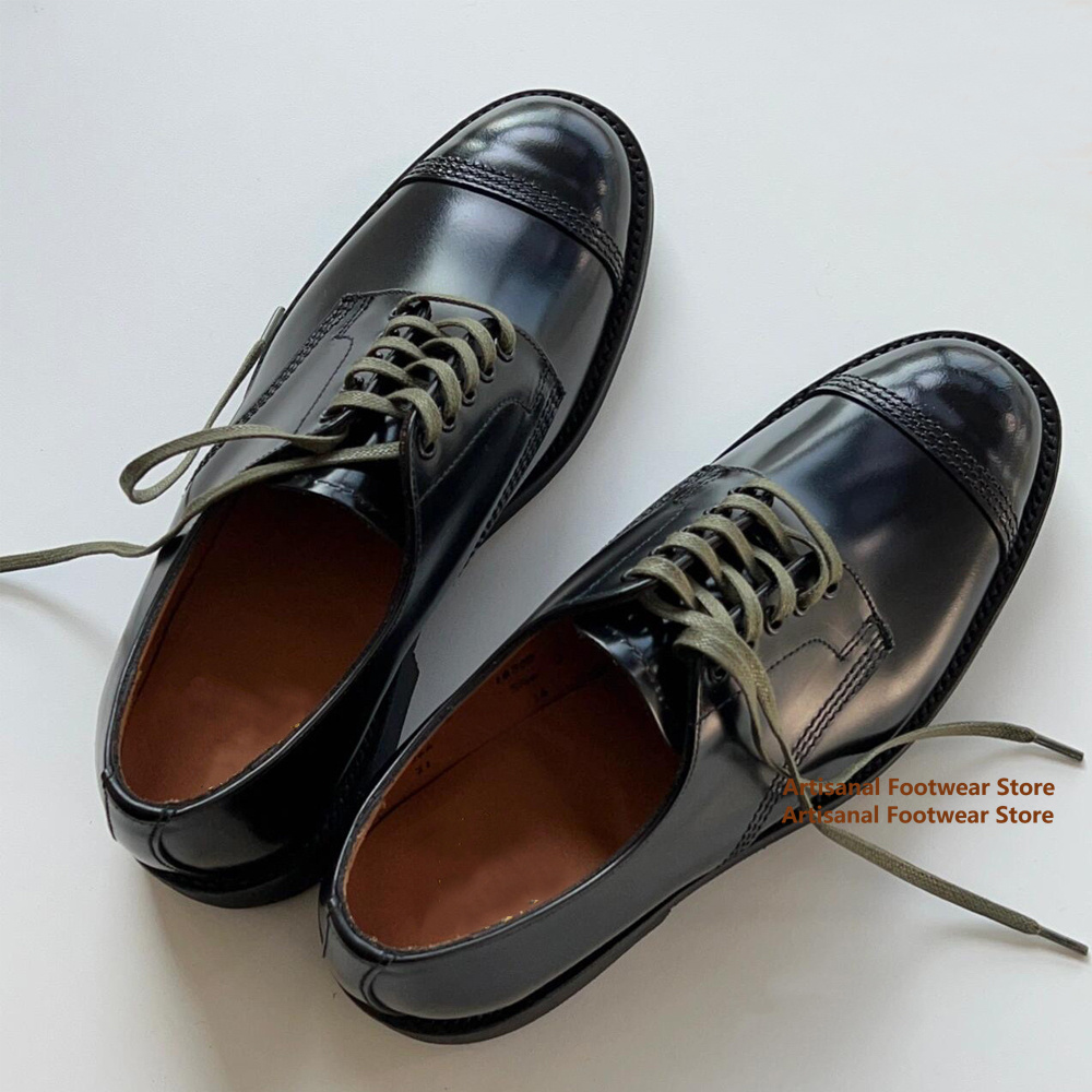 Мужские черные туфли-оксфорды  – обзор и цена Leather Shoe Polish