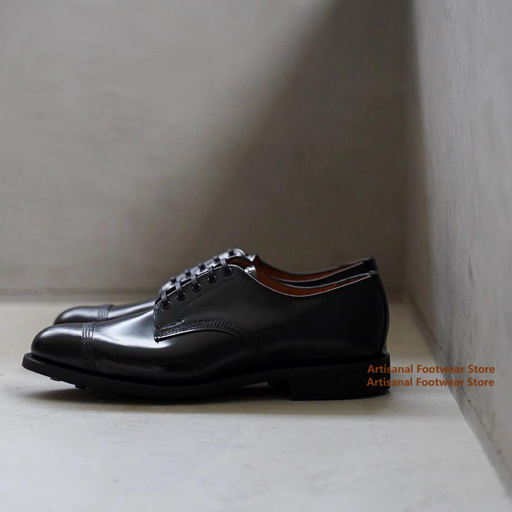 Мужские черные туфли-оксфорды  – обзор и цена Leather Shoe Polish