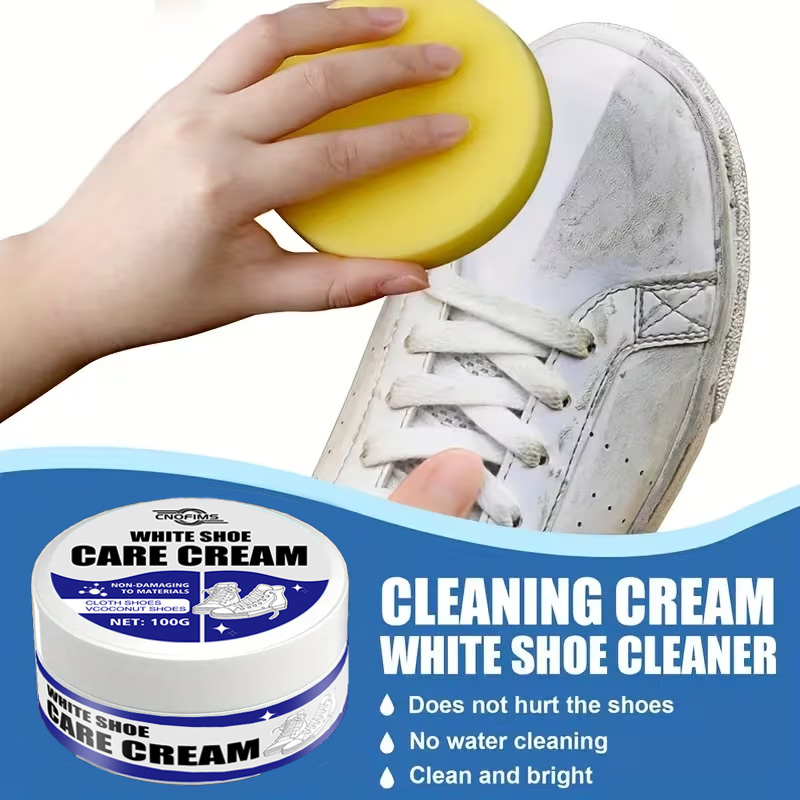 Белый крем для чистки обуви: п – обзор и цена Shoe Cleaner
