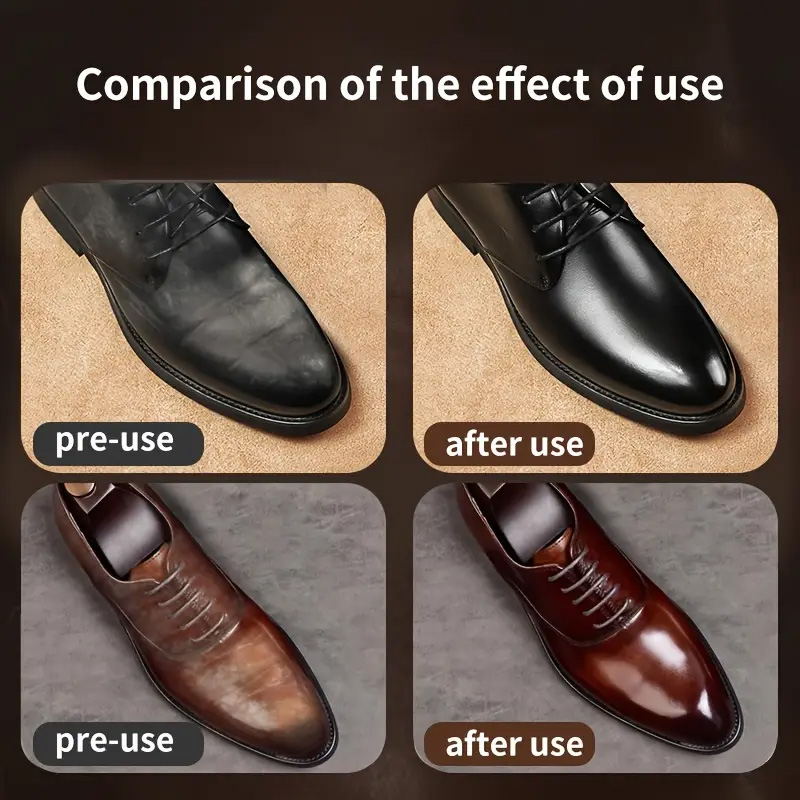 Губка для мгновенного придания – обзор и цена Leather Shoe Polish