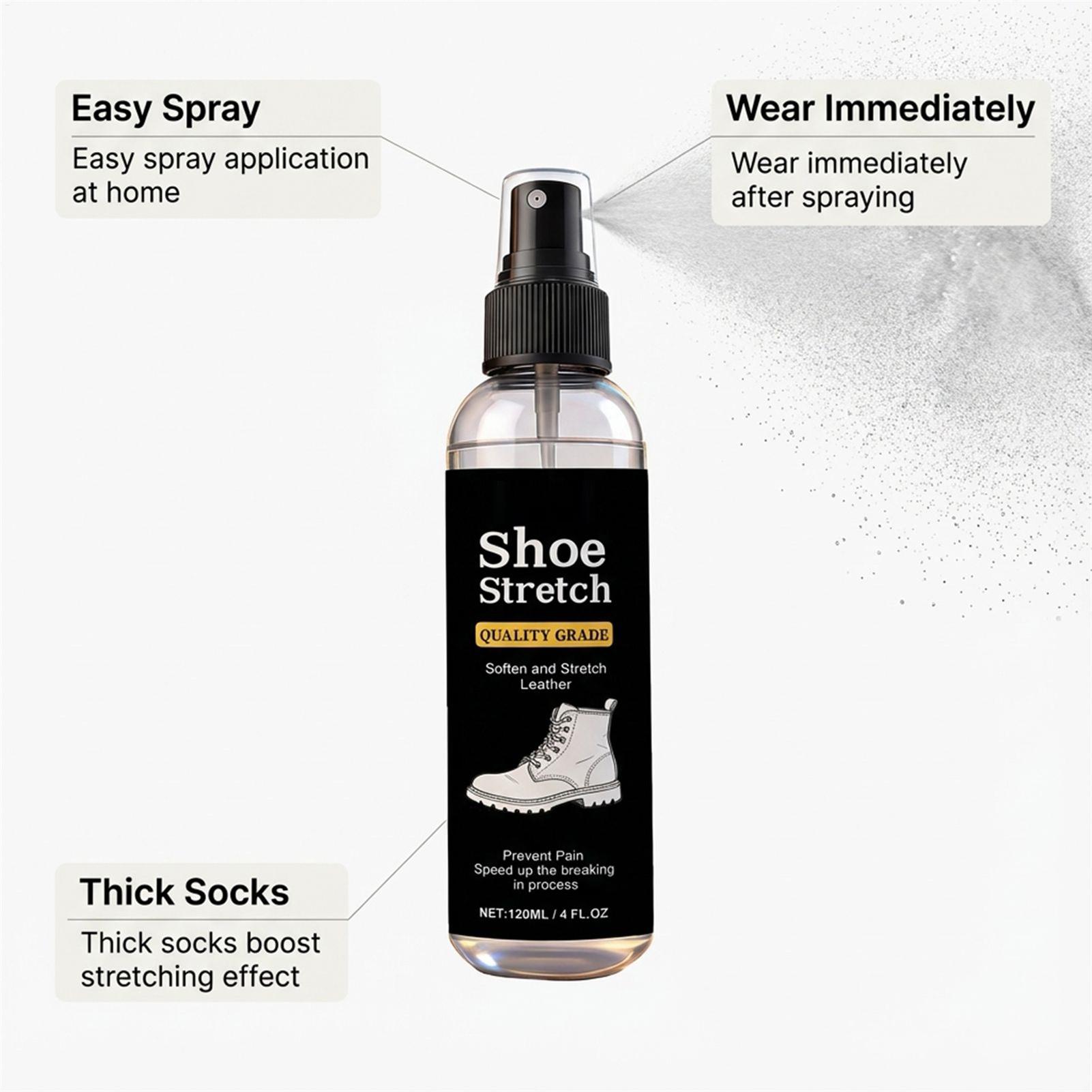 120 мл спрея для растягивания  – обзор и цена Leather Shoe Polish